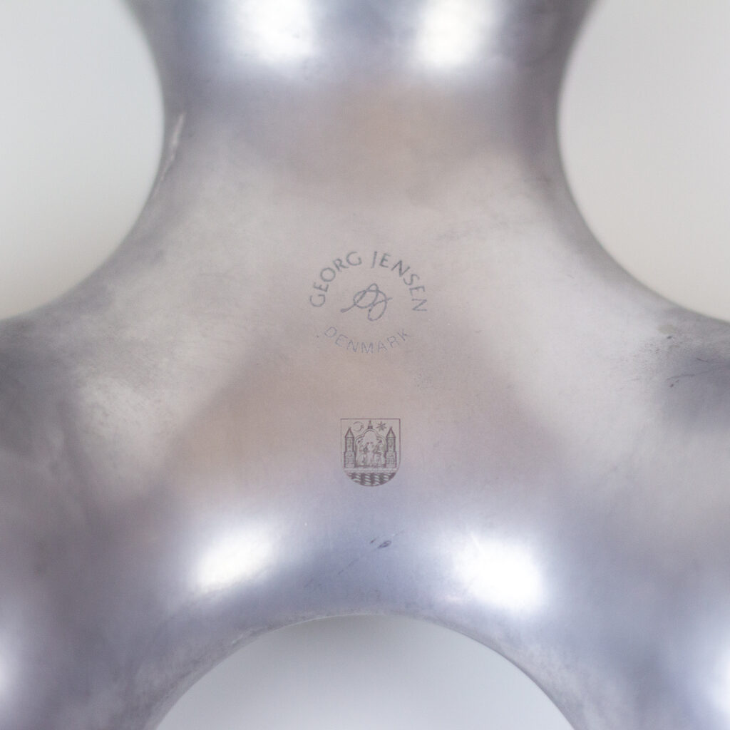 Arne Jacobsen Candle Holder for Jensen, Aarhus Rådhus, Denmark