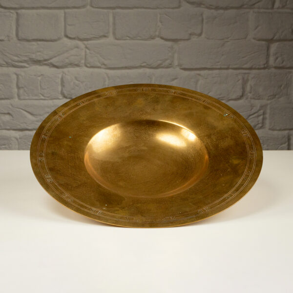 Art Deco Brass Bowl by Just Andersen, Denmark, 1930s - Image 2