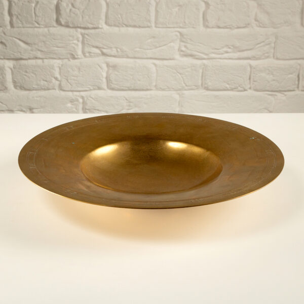 Art Deco Brass Bowl by Just Andersen, Denmark, 1930s - Image 5
