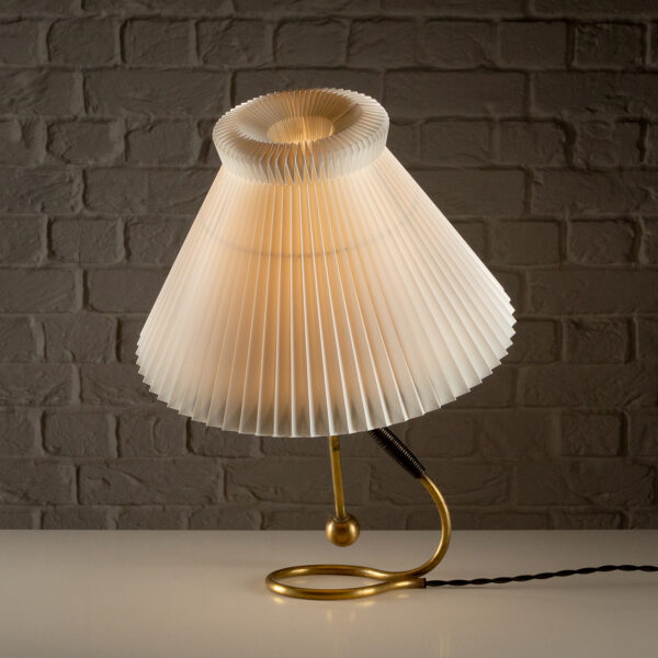 Le Klint 306 Table or Wall Lamp in Brass by Kaare Klint, Denmark, 1960s - Image 2