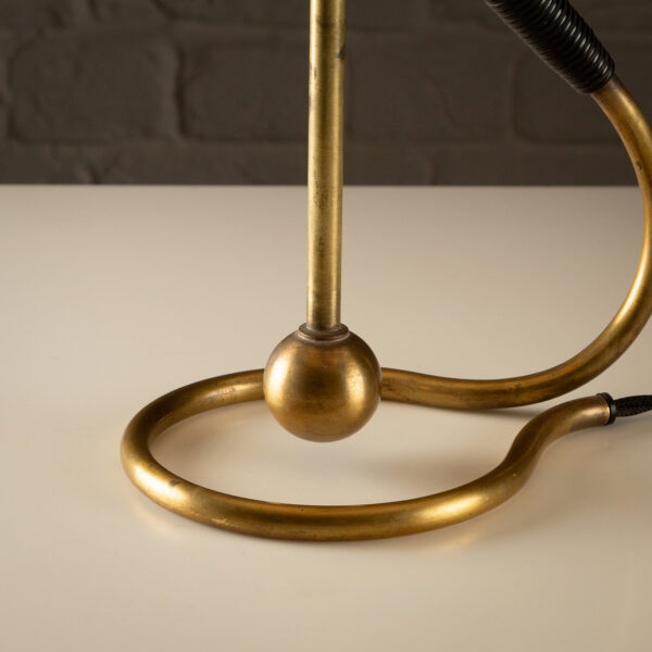 Le Klint 306 Table or Wall Lamp in Brass by Kaare Klint, Denmark, 1960s - Image 7