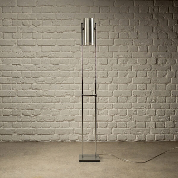 Trombone Floor Lamp by Jo Hammerborg for Fog & Mørup, Denmark, 1960s - Image 2