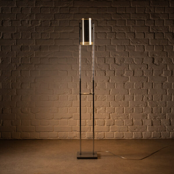 Trombone Floor Lamp by Jo Hammerborg for Fog & Mørup, Denmark, 1960s - Image 3