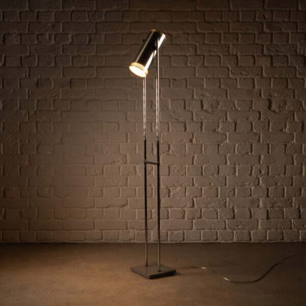 Trombone Floor Lamp by Jo Hammerborg for Fog & Mørup, Denmark, 1960s - Image 5