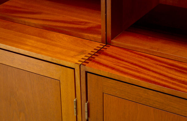 Set of Modular Teak Bookshelves By Christian Hvidt for Søborg Møbler, Denmark, 1960s - Image 10