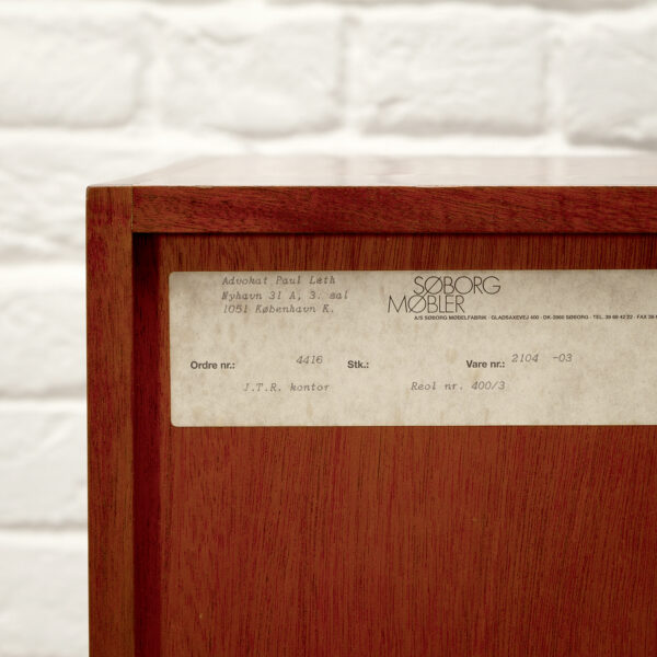 Two-Piece Teak Bookshelf by Christian Hvidt for Søborg Møbler, Denmark, 1960s - Image 5