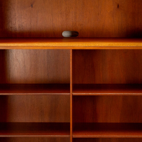 Two-Piece Teak Bookshelf by Christian Hvidt for Søborg Møbler, Denmark, 1960s - Image 3