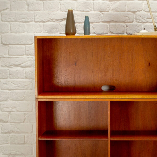 Two-Piece Teak Bookshelf by Christian Hvidt for Søborg Møbler, Denmark, 1960s - Image 2