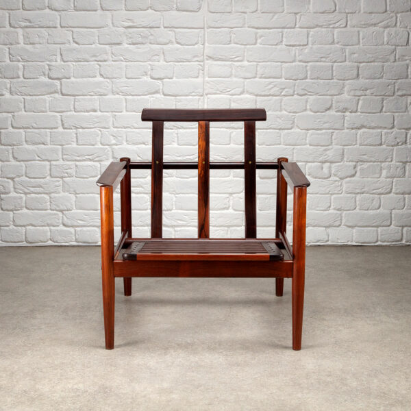 Rosewood Armchair by Børge Jensen & Sønner for Bernstorffsminde, Denmark, 1960s - Image 6