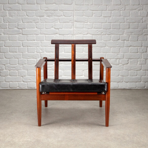 Rosewood Armchair by Børge Jensen & Sønner for Bernstorffsminde, Denmark, 1960s - Image 7