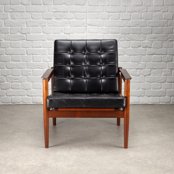 Rosewood Armchair by Børge Jensen & Sønner for Bernstorffsminde, Denmark, 1960s - Image 8