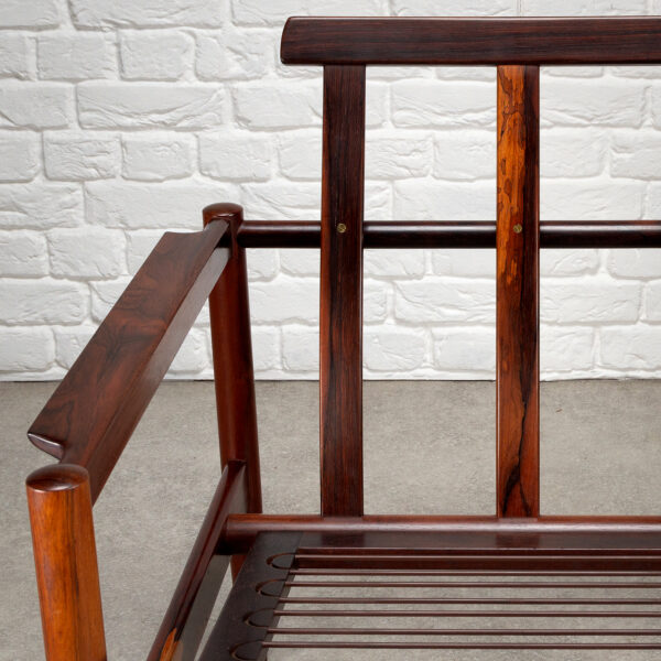 Rosewood Armchair by Børge Jensen & Sønner for Bernstorffsminde, Denmark, 1960s - Image 9