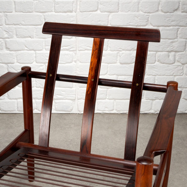 Rosewood Armchair by Børge Jensen & Sønner for Bernstorffsminde, Denmark, 1960s - Image 10