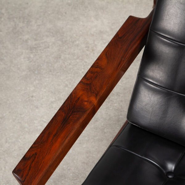 Rosewood Armchair by Børge Jensen & Sønner for Bernstorffsminde, Denmark, 1960s - Image 14