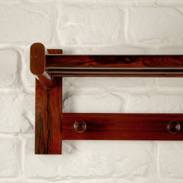Rosewood Coat Rack by Kai Kristiansen, Denmark, 1960s - Image 9