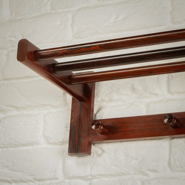 Rosewood Coat Rack by Kai Kristiansen, Denmark, 1960s - Image 6