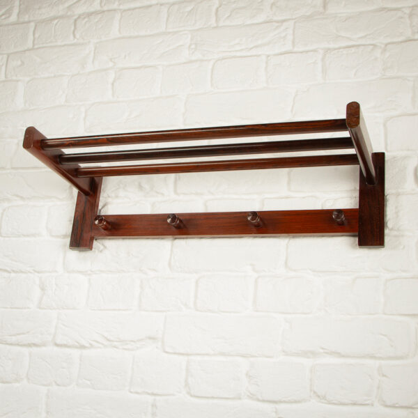 Rosewood Coat Rack by Kai Kristiansen, Denmark, 1960s - Image 5