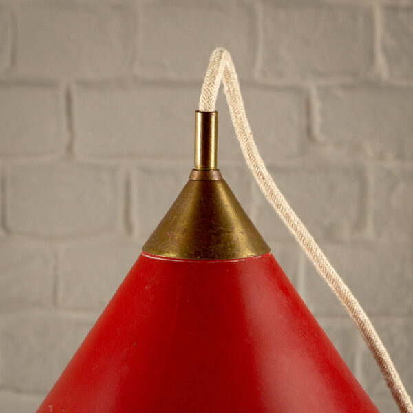 Kegle Rise and Fall Pendant by Bent Karlby for Lyfa, Denmark 1960s - Image 2