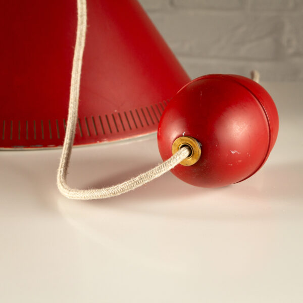 Kegle Rise and Fall Pendant by Bent Karlby for Lyfa, Denmark 1960s - Image 3