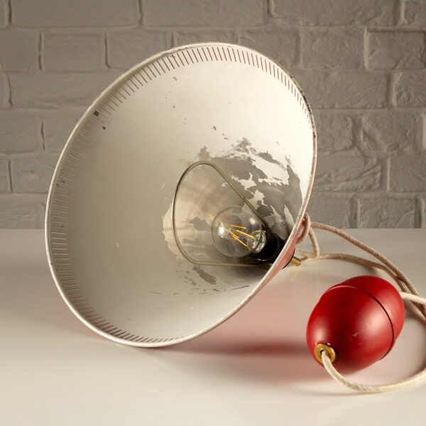 Kegle Rise and Fall Pendant by Bent Karlby for Lyfa, Denmark 1960s - Image 8