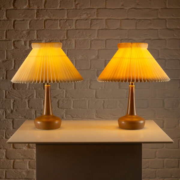 Pair of Le Klint Palshus Stentöj Model 311 Lamps, Denmark 1960s - Image 2