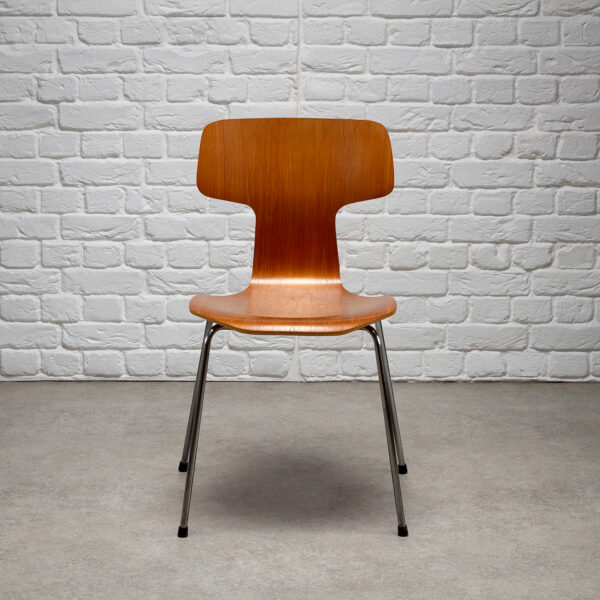 Set of 6 Model 3103 Hammer Chairs by Arne Jacobsen, Denmark, 1980s - Image 6