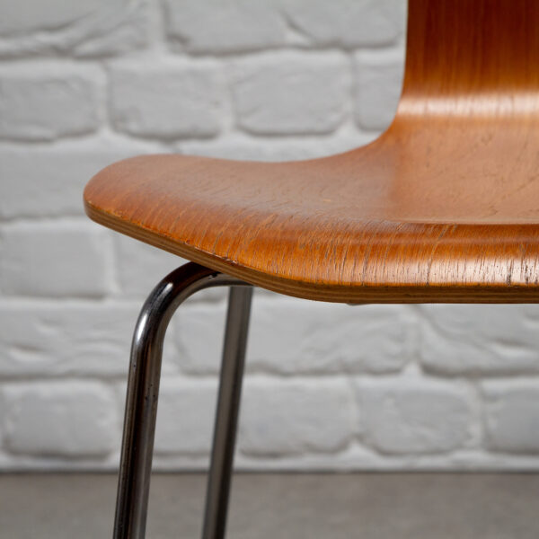 Set of 6 Model 3103 Hammer Chairs by Arne Jacobsen, Denmark, 1980s - Image 13