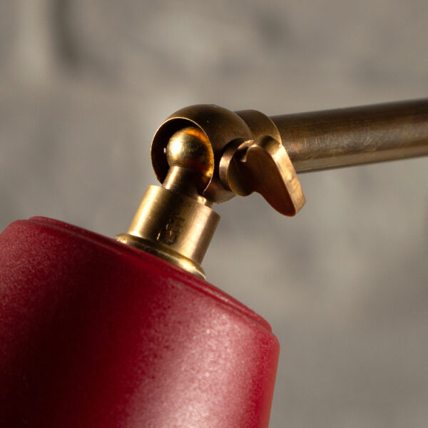 Mid Century Brass Desk Light, Sweden, 1950s - Image 14