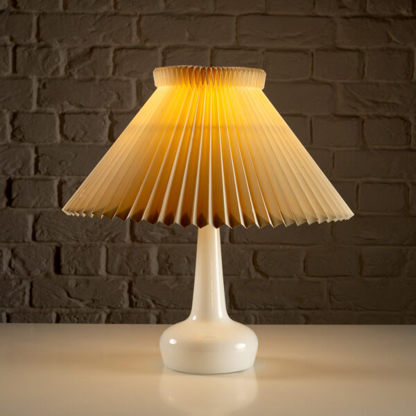 White Glass Le Klint 311 Table Lamp, Denmark, 1960s - Image 3