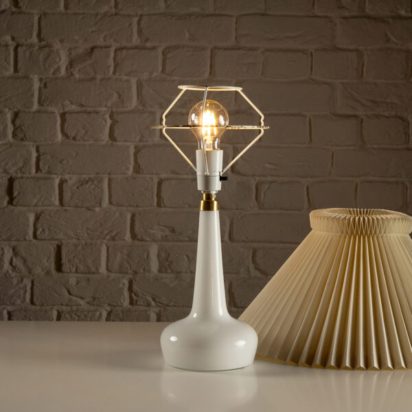 White Glass Le Klint 311 Table Lamp, Denmark, 1960s - Image 6