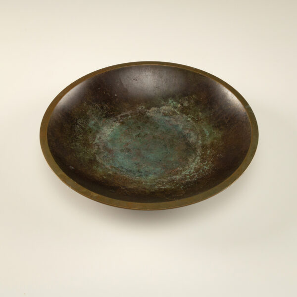 Art Deco Disko Metal Bowl Model B1892 by Just Andersen, Denmark, 1930s - Image 2