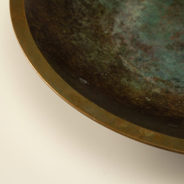 Art Deco Disko Metal Bowl Model B1892 by Just Andersen, Denmark, 1930s - Image 6