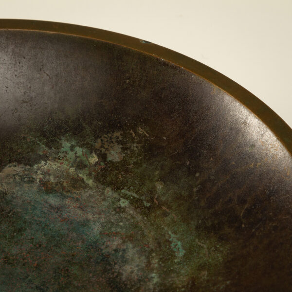 Art Deco Disko Metal Bowl Model B1892 by Just Andersen, Denmark, 1930s - Image 8
