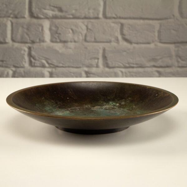 Art Deco Disko Metal Bowl Model B1892 by Just Andersen, Denmark, 1930s - Image 3
