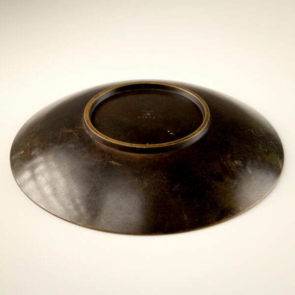 Art Deco Disko Metal Bowl Model B1892 by Just Andersen, Denmark, 1930s - Image 5