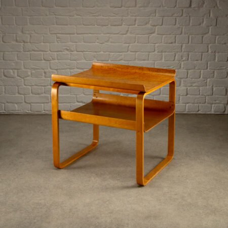Model 915 Table in Karelian Birch by Alvar Aalto, Finland, 1930s