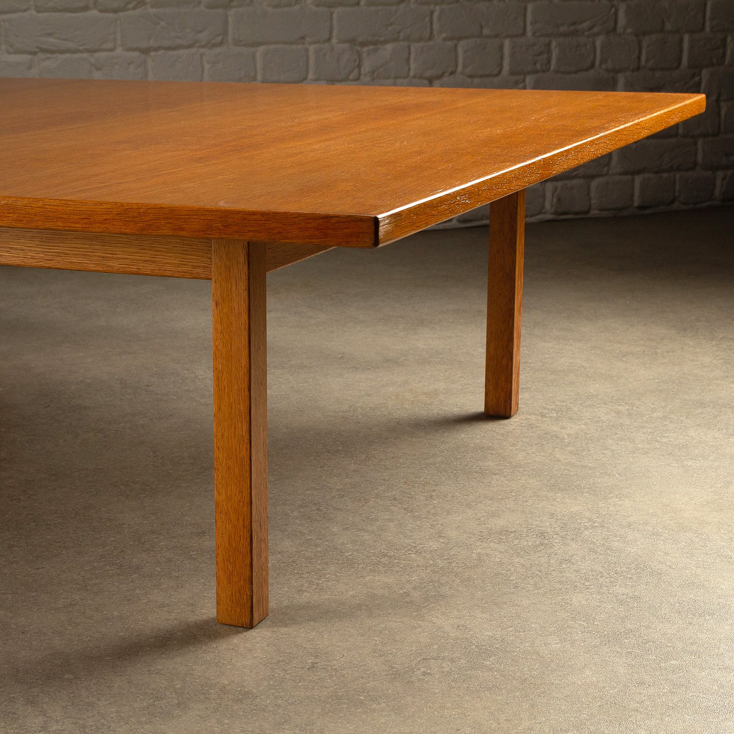 Large Oak Coffee Table by Hans Wegner, Denmark, 1960s - Image 4
