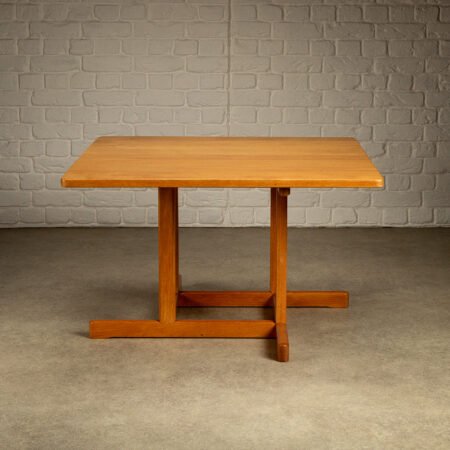 Solid Oak Model 5271 Coffee Table by Børge Mogensen, Denmark, 1960s