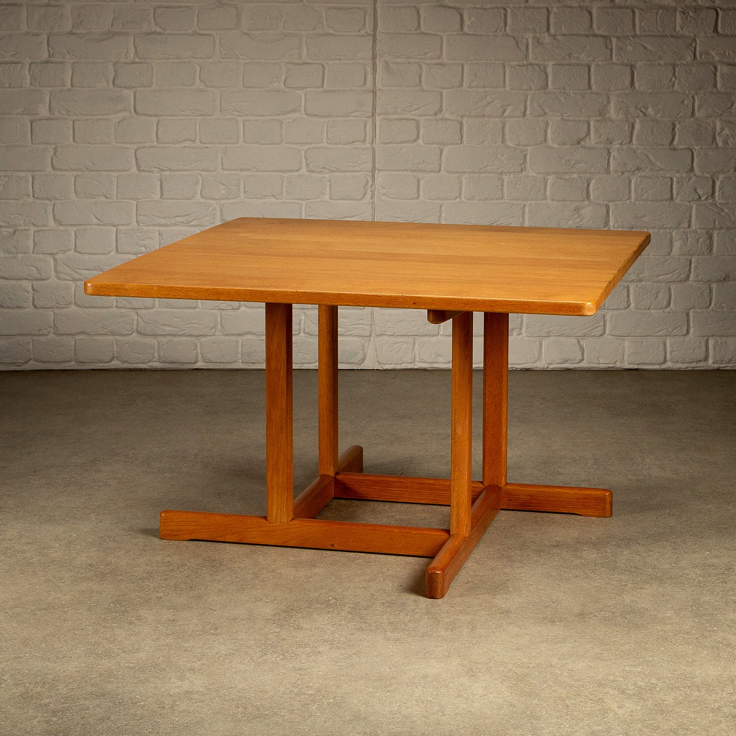 Solid Oak Model 5271 Coffee Table by Børge Mogensen, Denmark, 1960s - Image 2