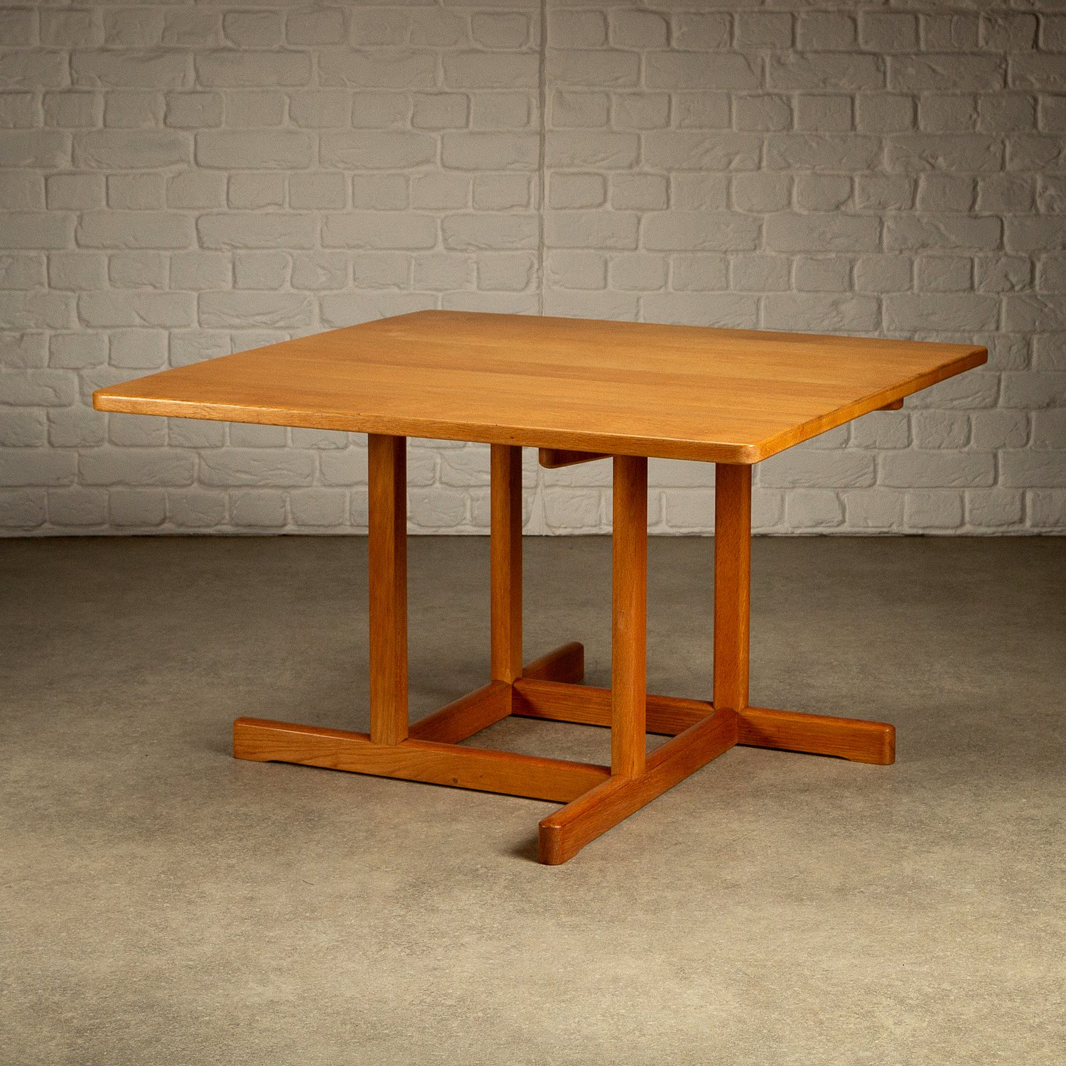 Solid Oak Model 5271 Coffee Table by Børge Mogensen, Denmark, 1960s - Image 3