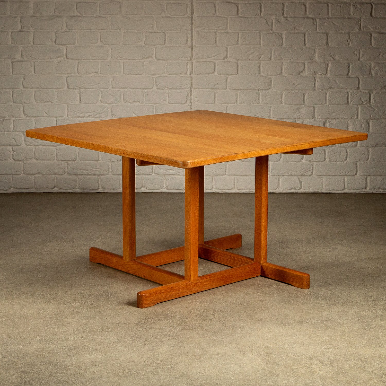 Solid Oak Model 5271 Coffee Table by Børge Mogensen, Denmark, 1960s - Image 4