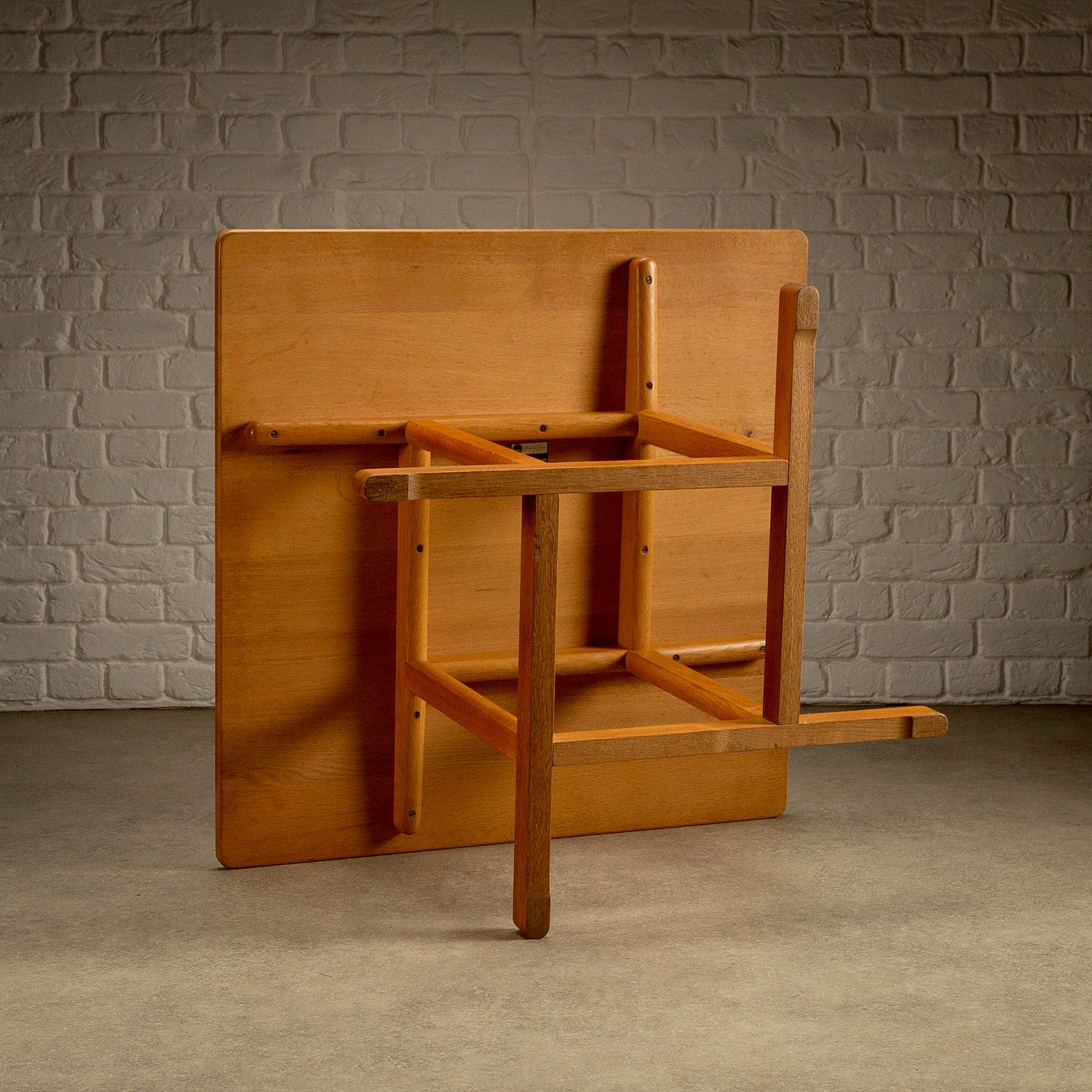 Solid Oak Model 5271 Coffee Table by Børge Mogensen, Denmark, 1960s - Image 8