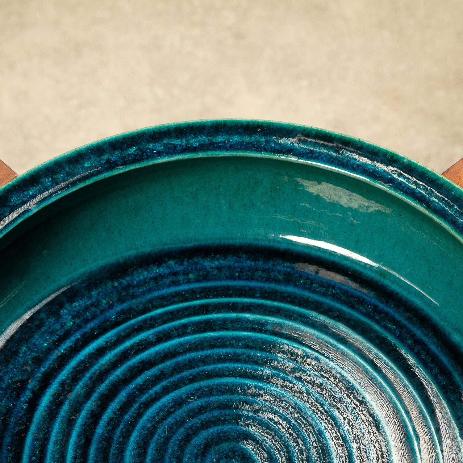 Stoneware Bowl and Stand by Richard Manz for Knabstrup Atelier, Denmark, 1960s - Image 10