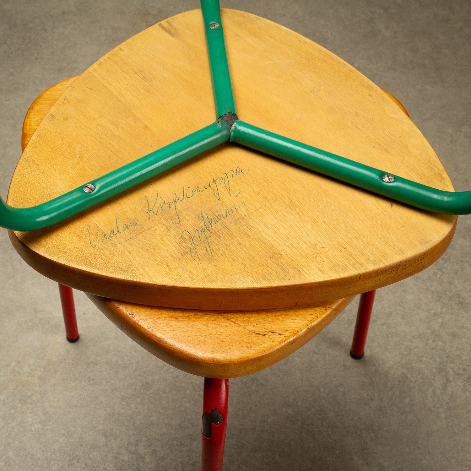 Pair of Library Stools, Finland, 1960s - Image 5