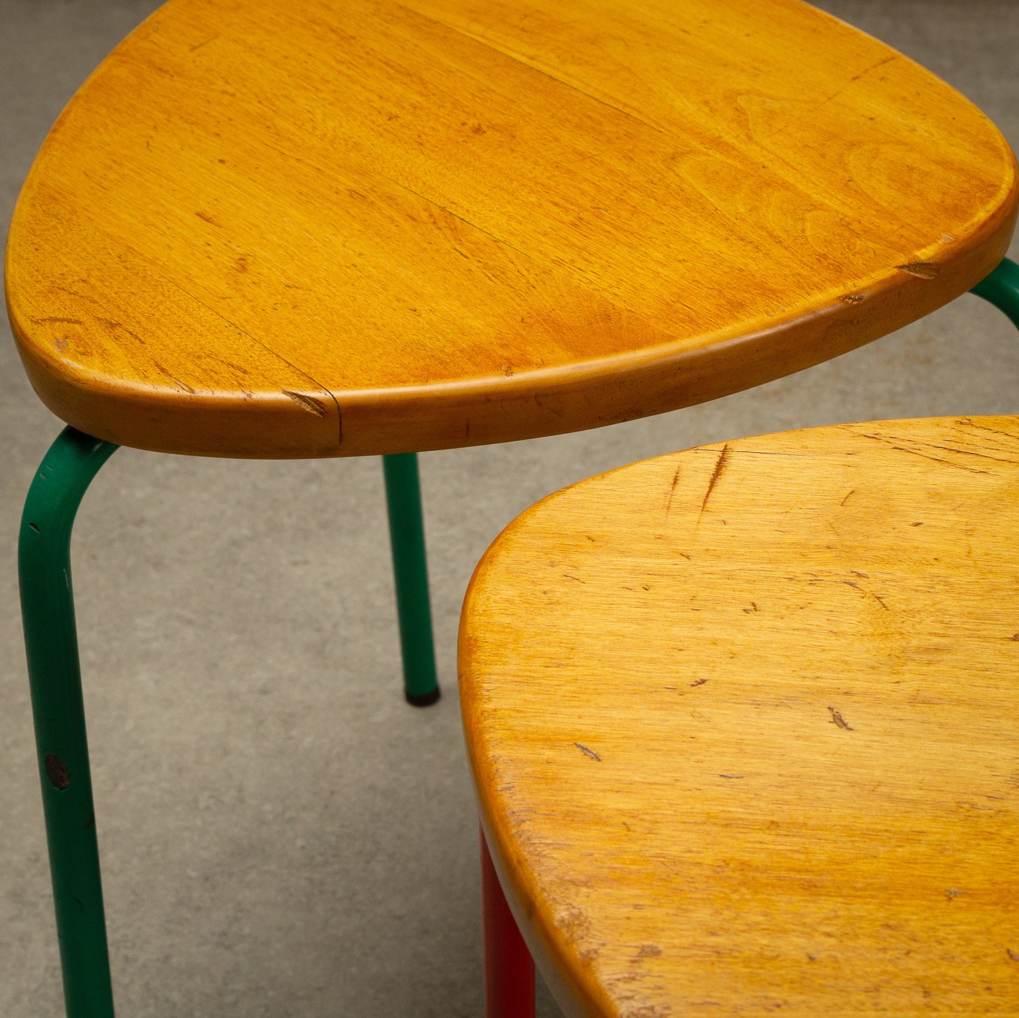 Pair of Library Stools, Finland, 1960s - Image 7