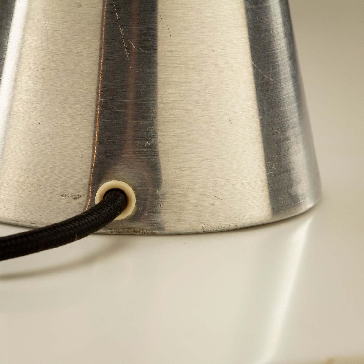 Pair of Rosewood and Aluminium Table Lamps by Bergboms, Sweden, 1950s - Image 11